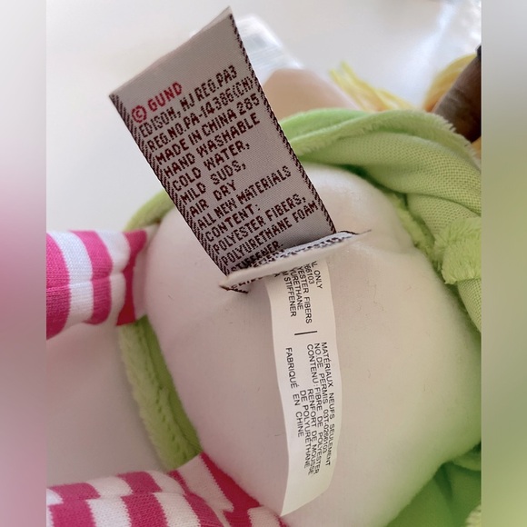 Gund Bestfriend Cloth Doll Gulia 320659 Blonde Yarn Hair Dye - NWT - Picture 8 of 8